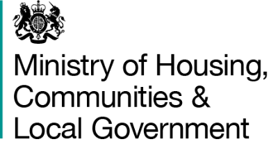 Ministry of Housing, Communities & Local Government (MHCLG) logo