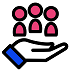Icon for Better relationships with customers and communities